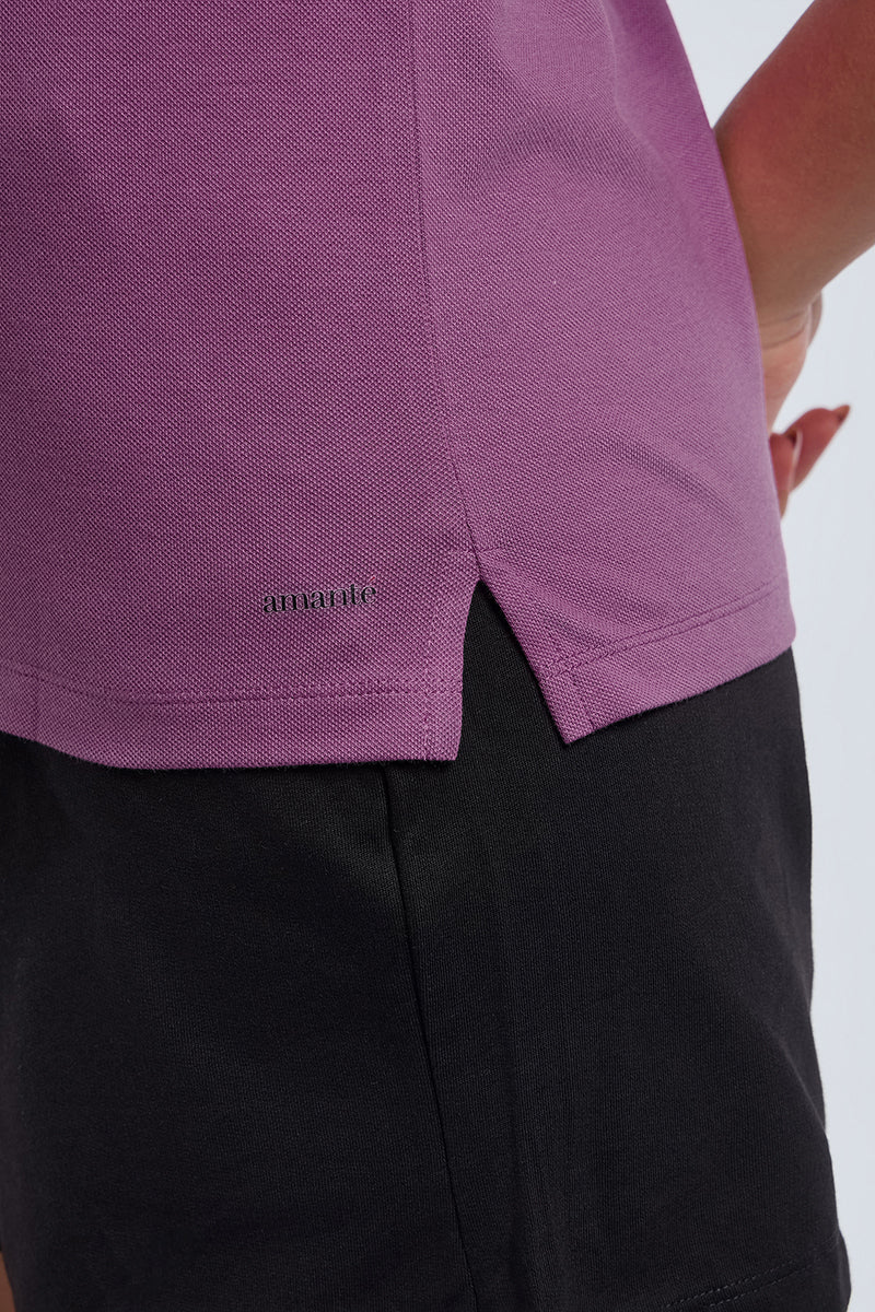 ELEMENTS CLASSIC POLO - Amethyst