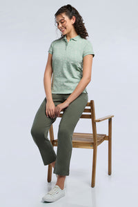ELEMENTS CLASSIC POLO - Aqua Florals Print thumbnail 7