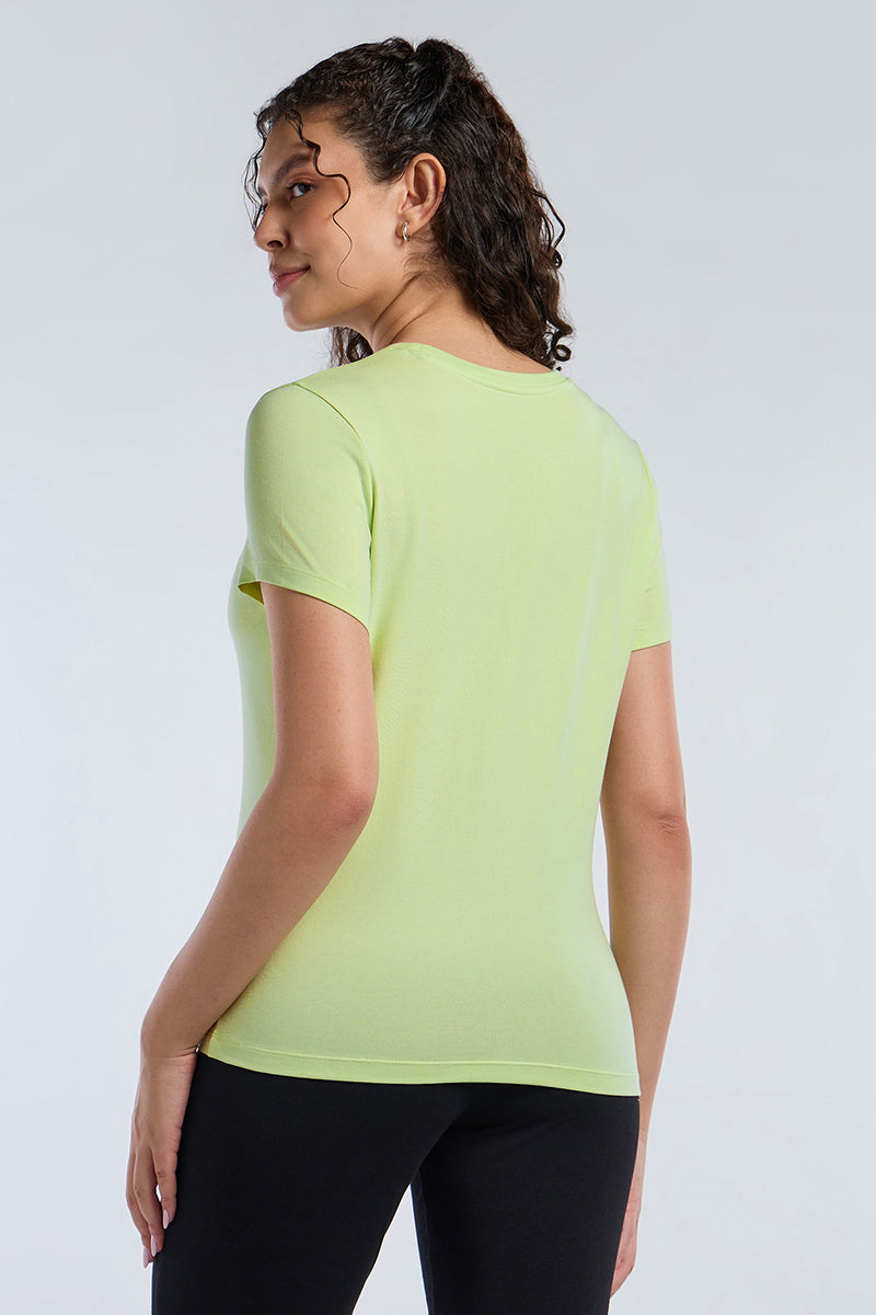 ESSENTIAL CREW NECK TEE - Butterfly - Image 3 of 7