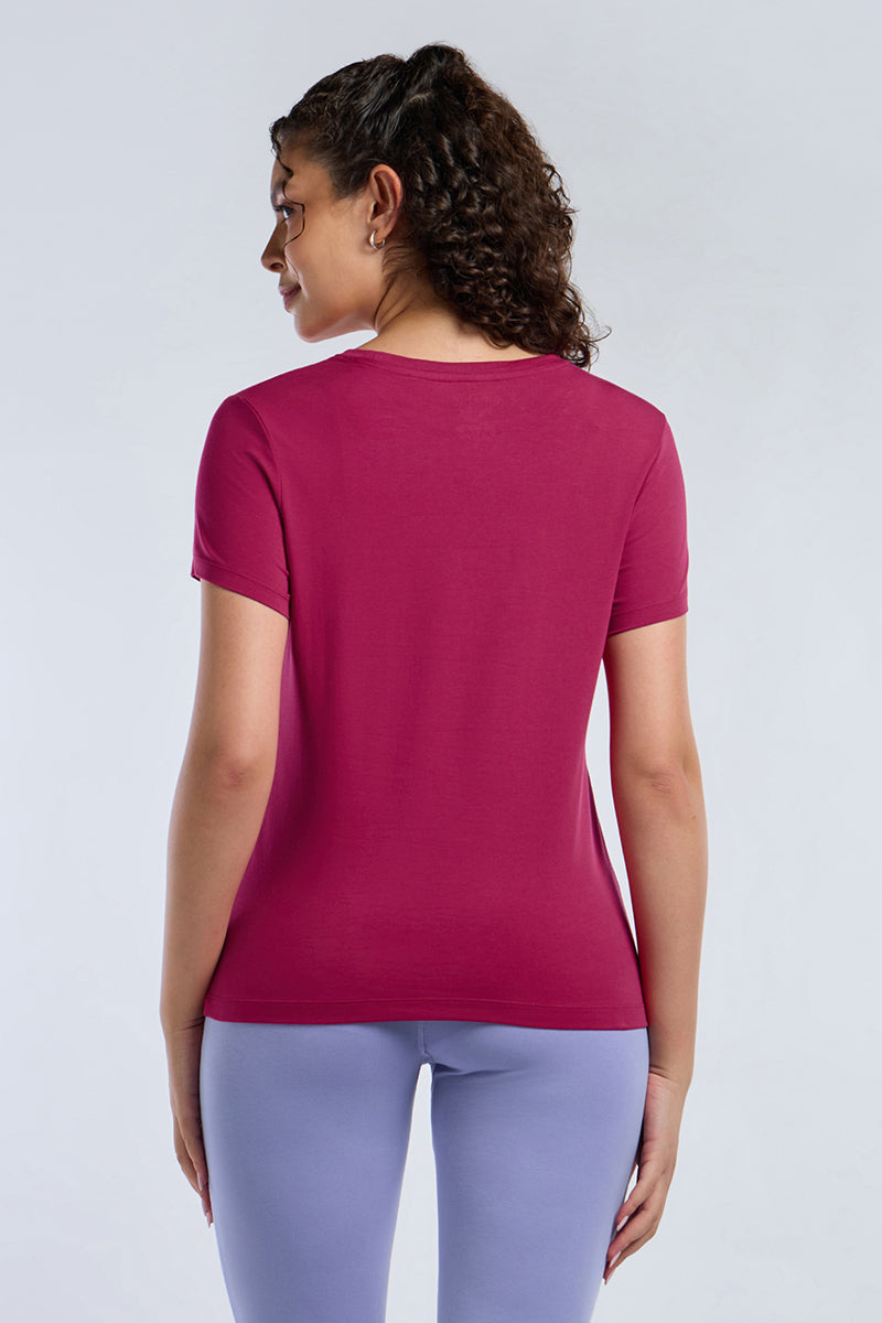 ESSENTIAL CREW NECK TEE - Granita - Image 3 of 7