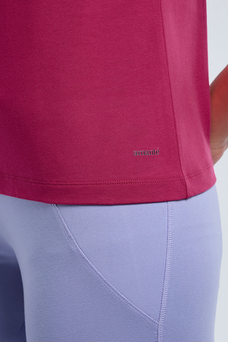 ESSENTIAL CREW NECK TEE - Granita