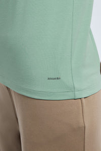 ESSENTIAL CREW NECK TEE - Granite Green thumbnail 5
