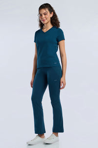 ESSENTIAL V NECK TEE - Sailor Blue thumbnail 4