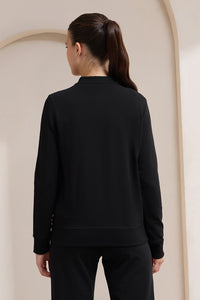 Terry Chic Jacket - Black thumbnail 2