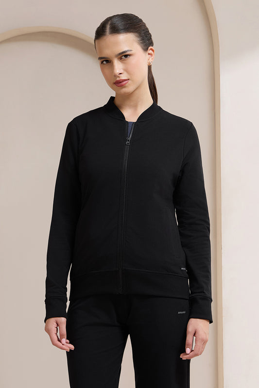 Terry Chic Jacket - Black