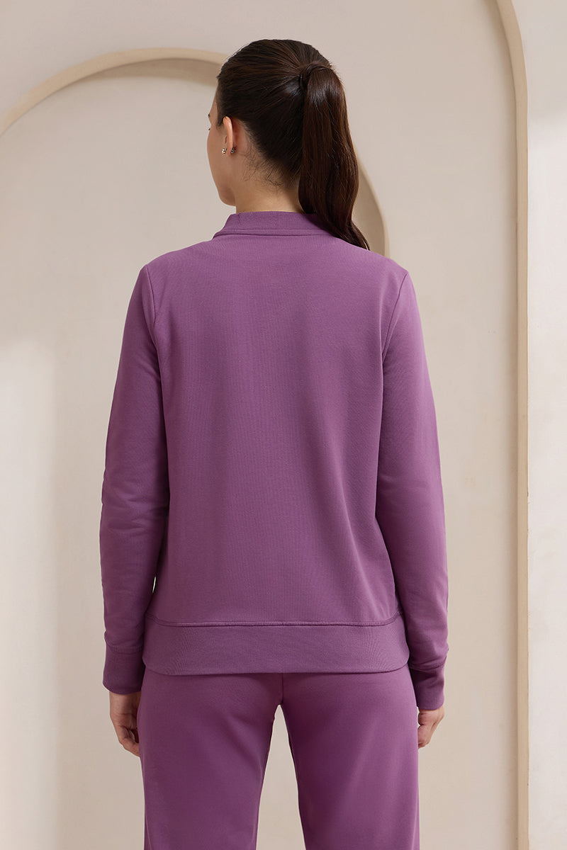 Terry Chic Jacket - Grape Kiss - Image 2 of 5