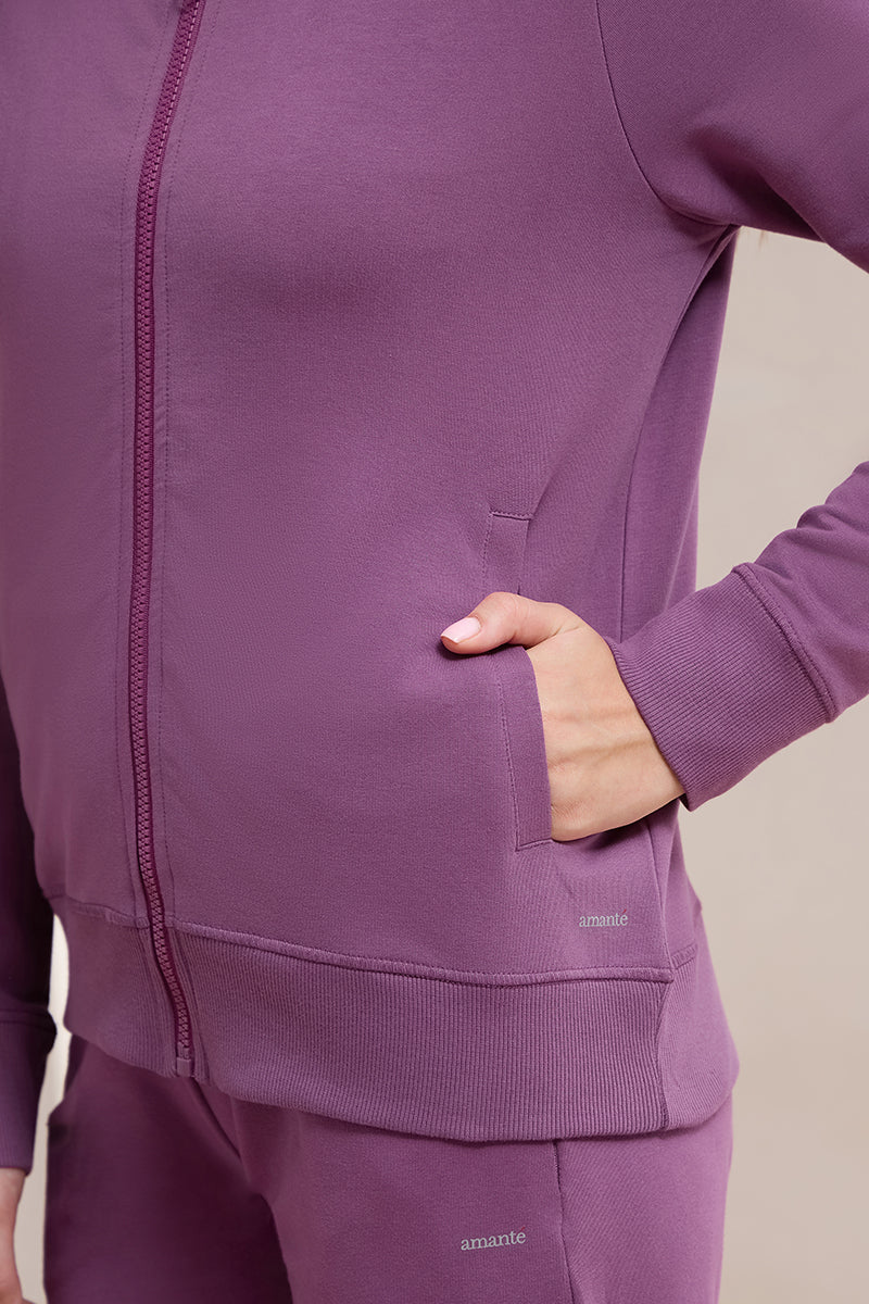 Terry Chic Jacket - Grape Kiss - Image 5 of 5