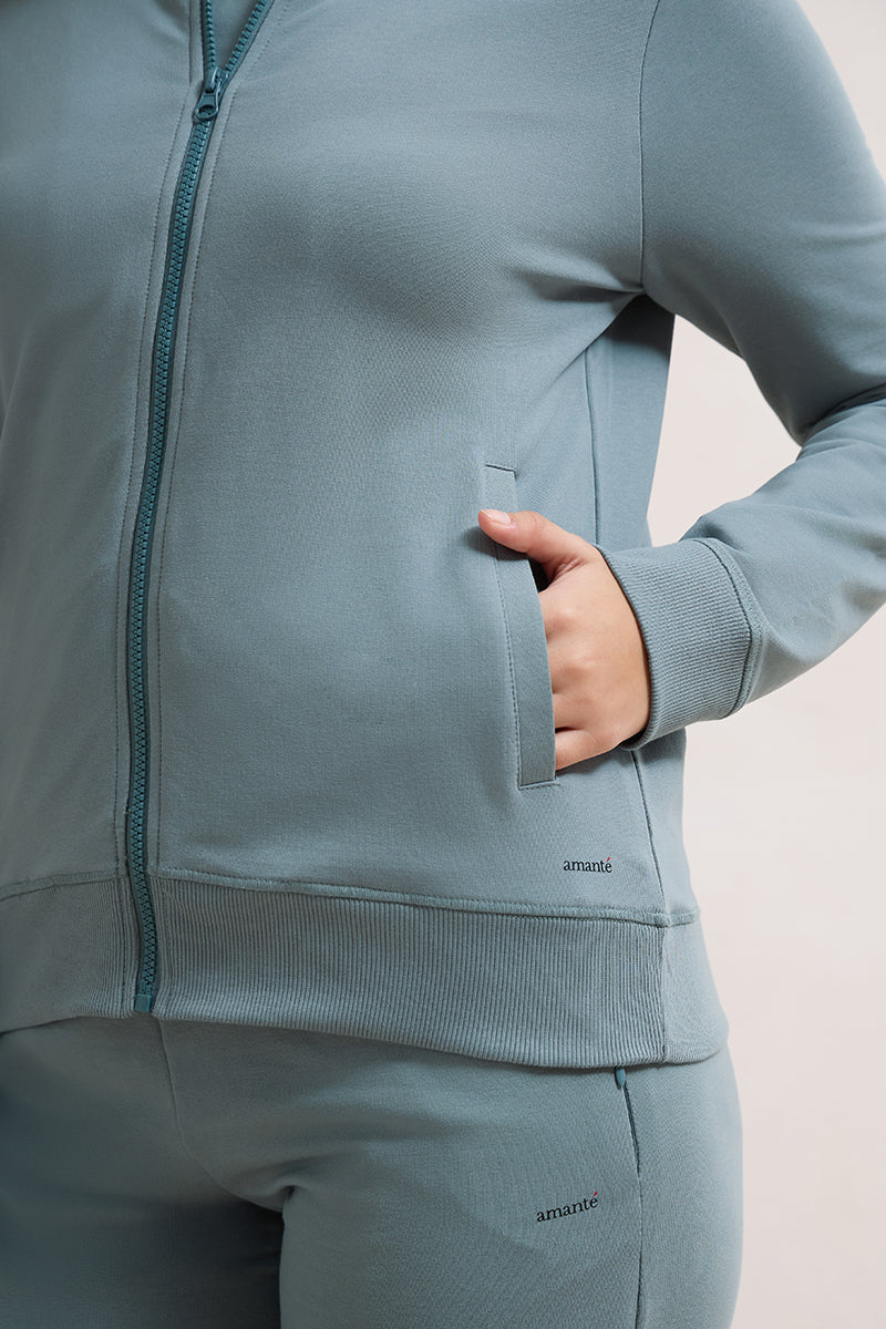 Terry Chic Jacket - Trooper - Image 4 of 5