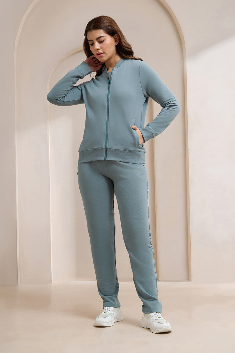 Terry Chic Jacket - Trooper - Image 5 of 5