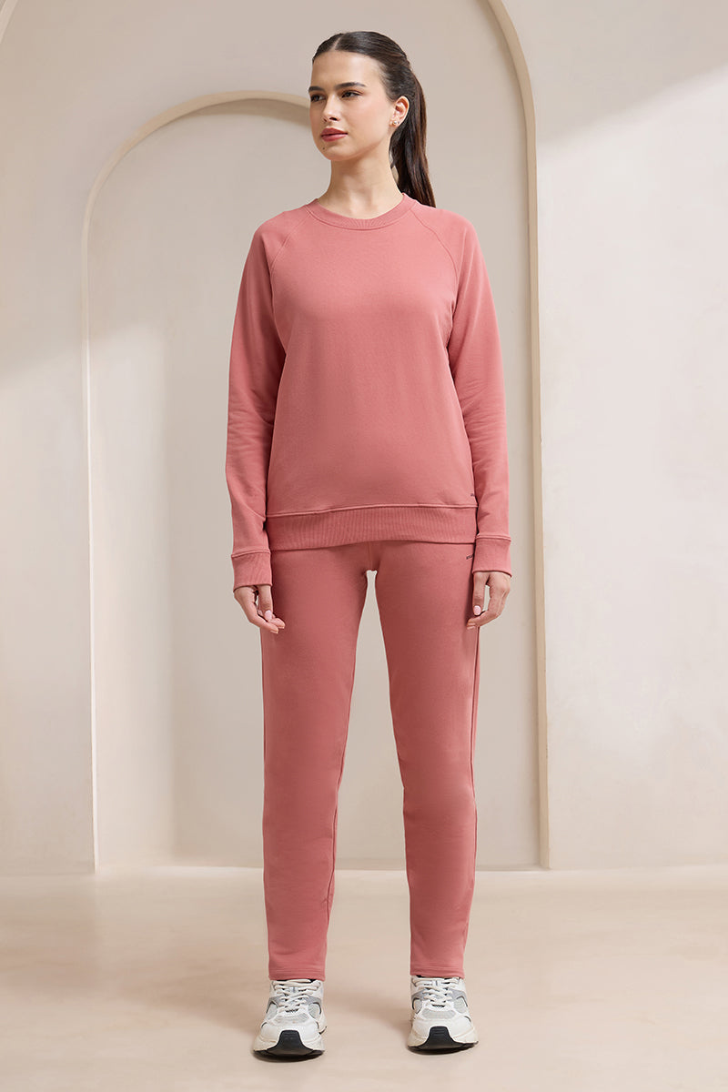 Terry Chic Sweatshirt - Dusty Cedar