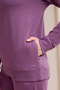 Terry Chic Sweatshirt - Grape Kiss thumbnail 5