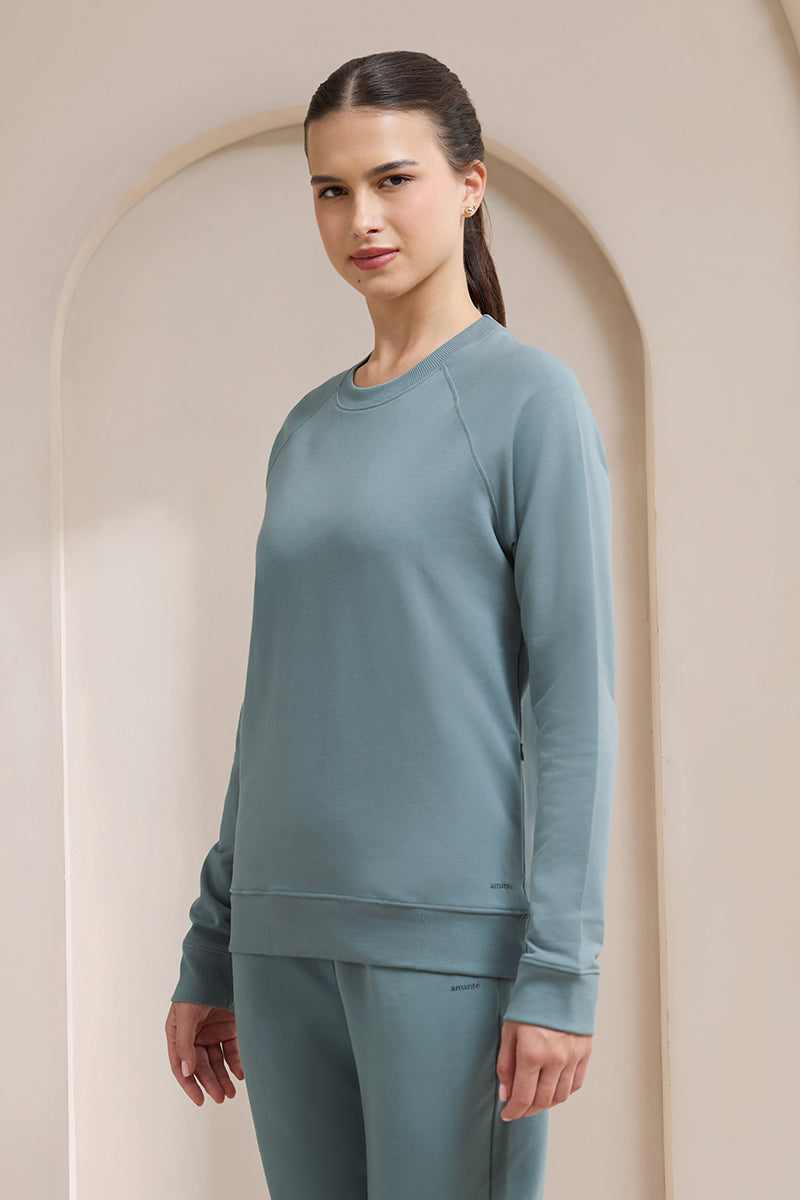 Terry Chic Sweatshirt - Trooper