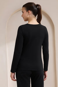 Terry Chic T-Shirt - Black thumbnail 2