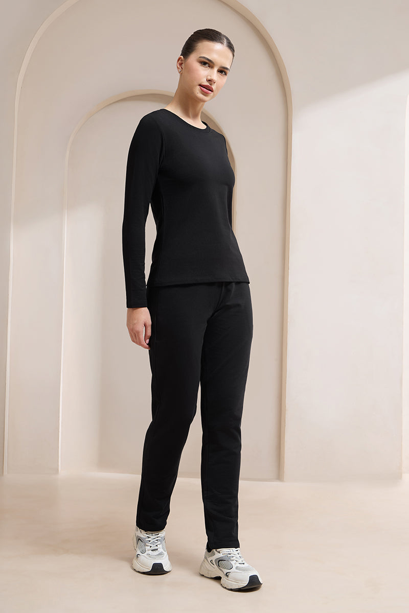 Terry Chic T-Shirt - Black - Image 5 of 5