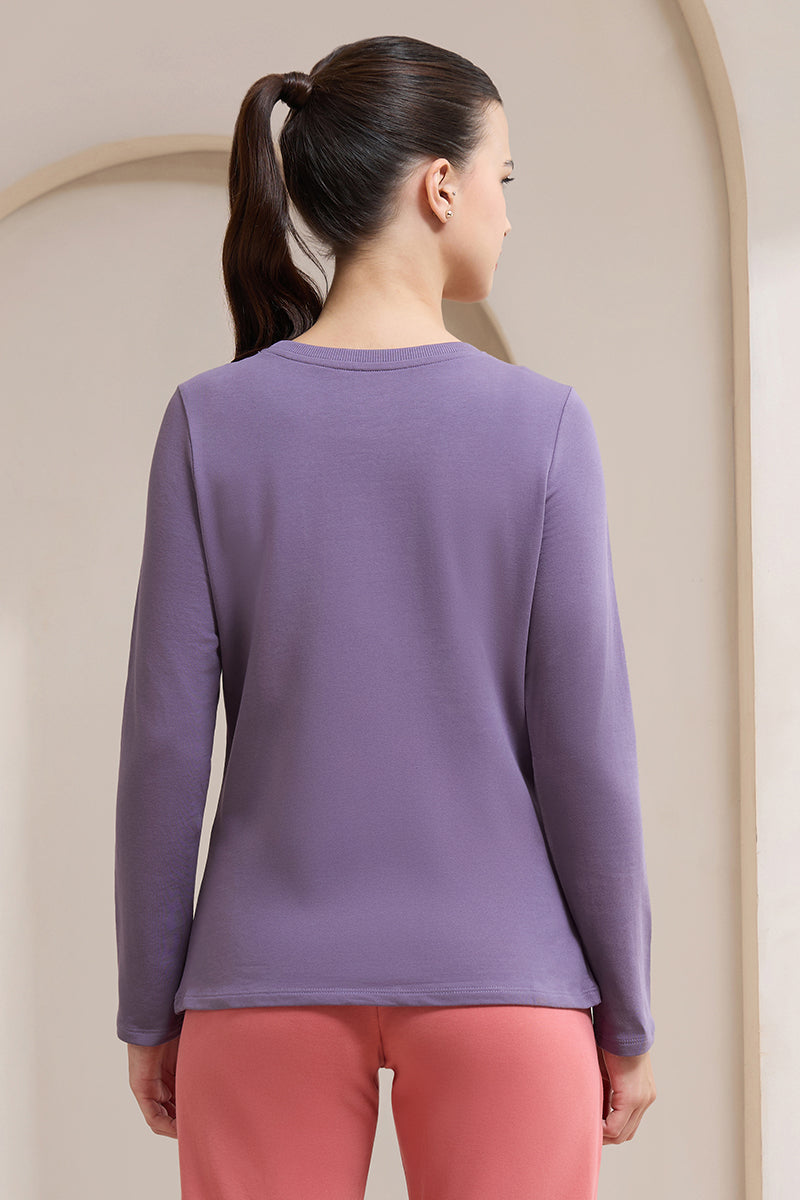 Terry Chic T-Shirt - Blooming Hustler Print - Image 2 of 5