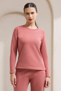Terry Chic T-Shirt - Dusty Cedar - color option