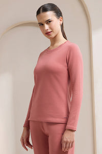 Terry Chic T-Shirt - Dusty Cedar thumbnail 3