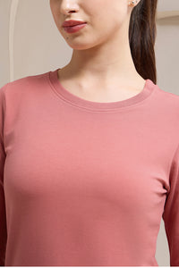 Terry Chic T-Shirt - Dusty Cedar thumbnail 4