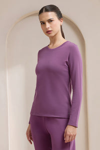 Terry Chic T-Shirt - Grape Kiss thumbnail 3