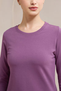 Terry Chic T-Shirt - Grape Kiss thumbnail 4
