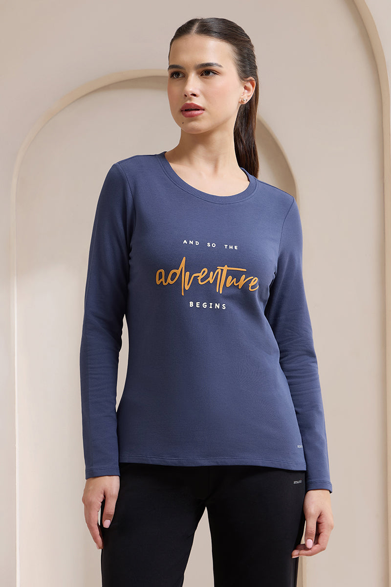 Terry Chic T-Shirt - Oceania Adventure Print - Image 1 of 5