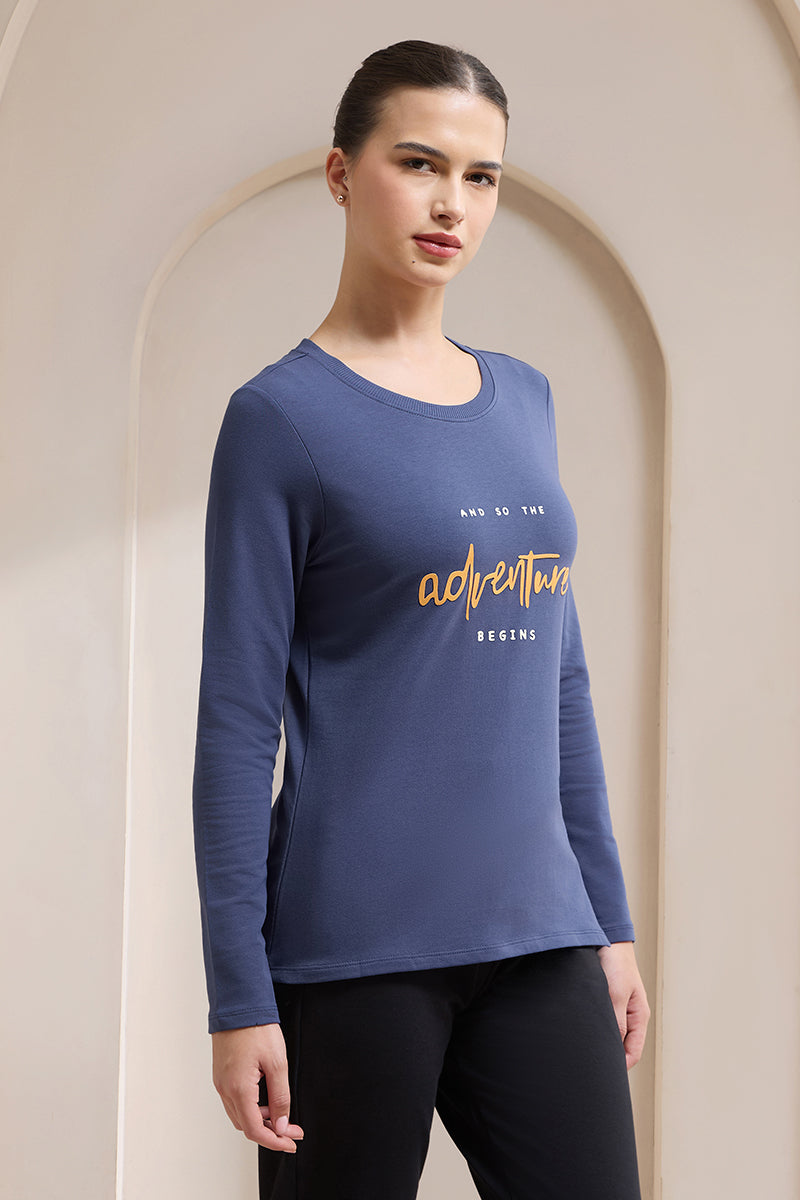 Terry Chic T-Shirt - Oceania Adventure Print - Image 3 of 5