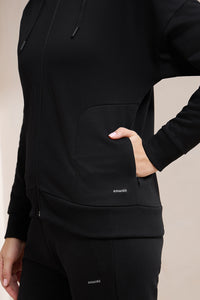 WinterEase Hoodie - Black thumbnail 6