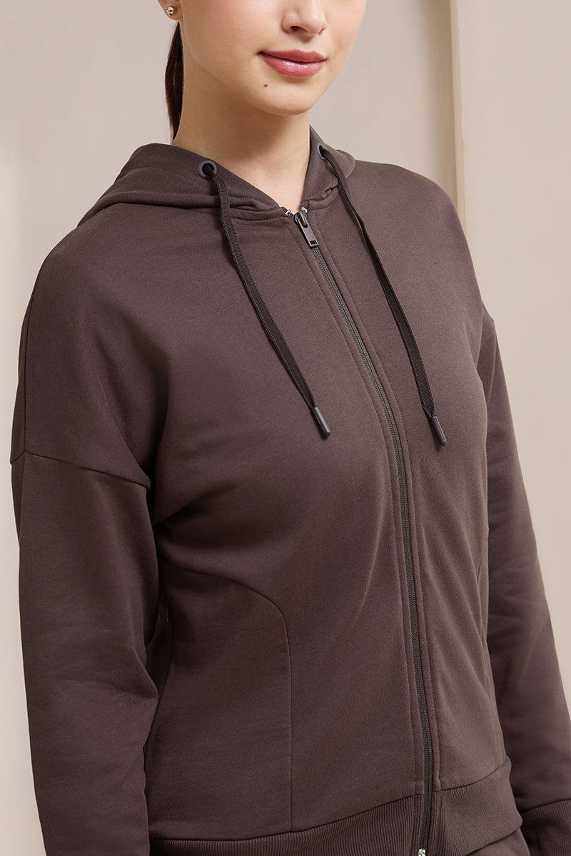 WinterEase Hoodie - Puce - Image 5 of 7