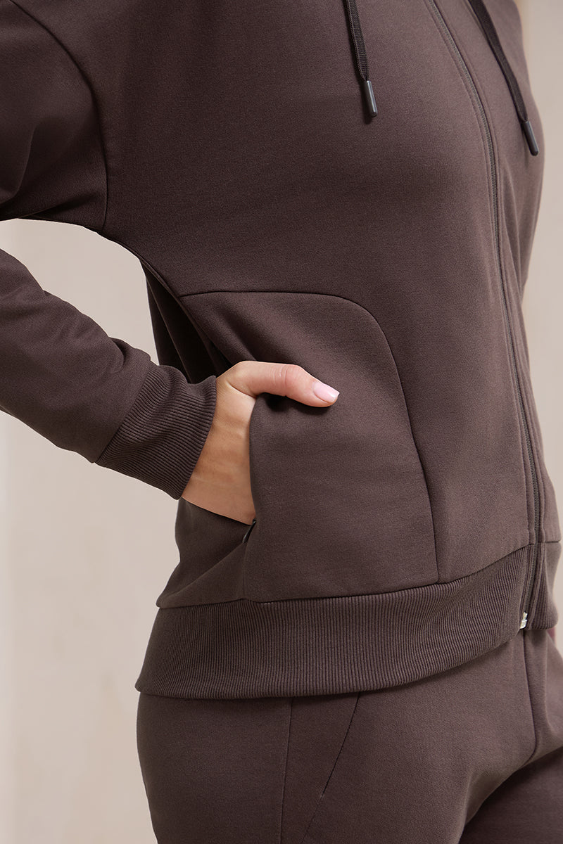 WinterEase Hoodie - Puce - Image 6 of 7