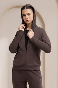 WinterEase Hoodie - Puce thumbnail 1