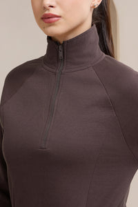 WinterEase Zipper T-Shirt - Puce thumbnail 4