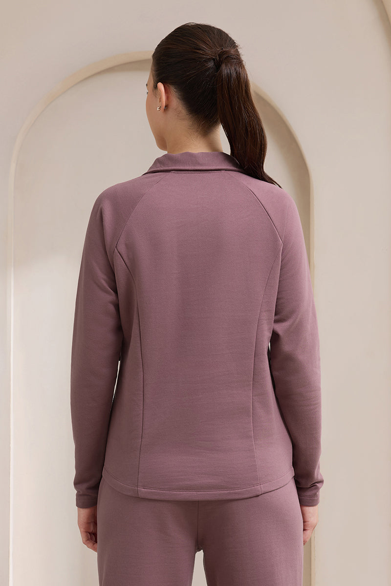 WinterEase Zipper T-Shirt - Renessaince Rose - Image 2 of 6