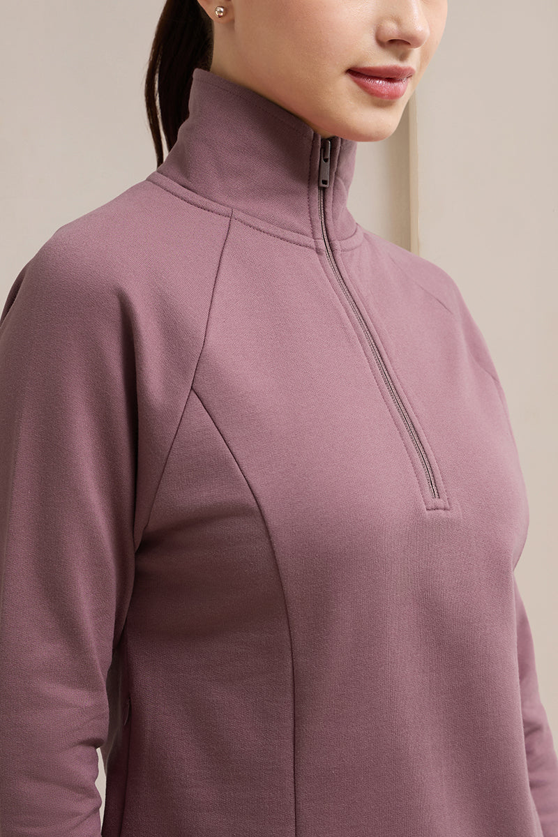WinterEase Zipper T-Shirt - Renessaince Rose - Image 4 of 6