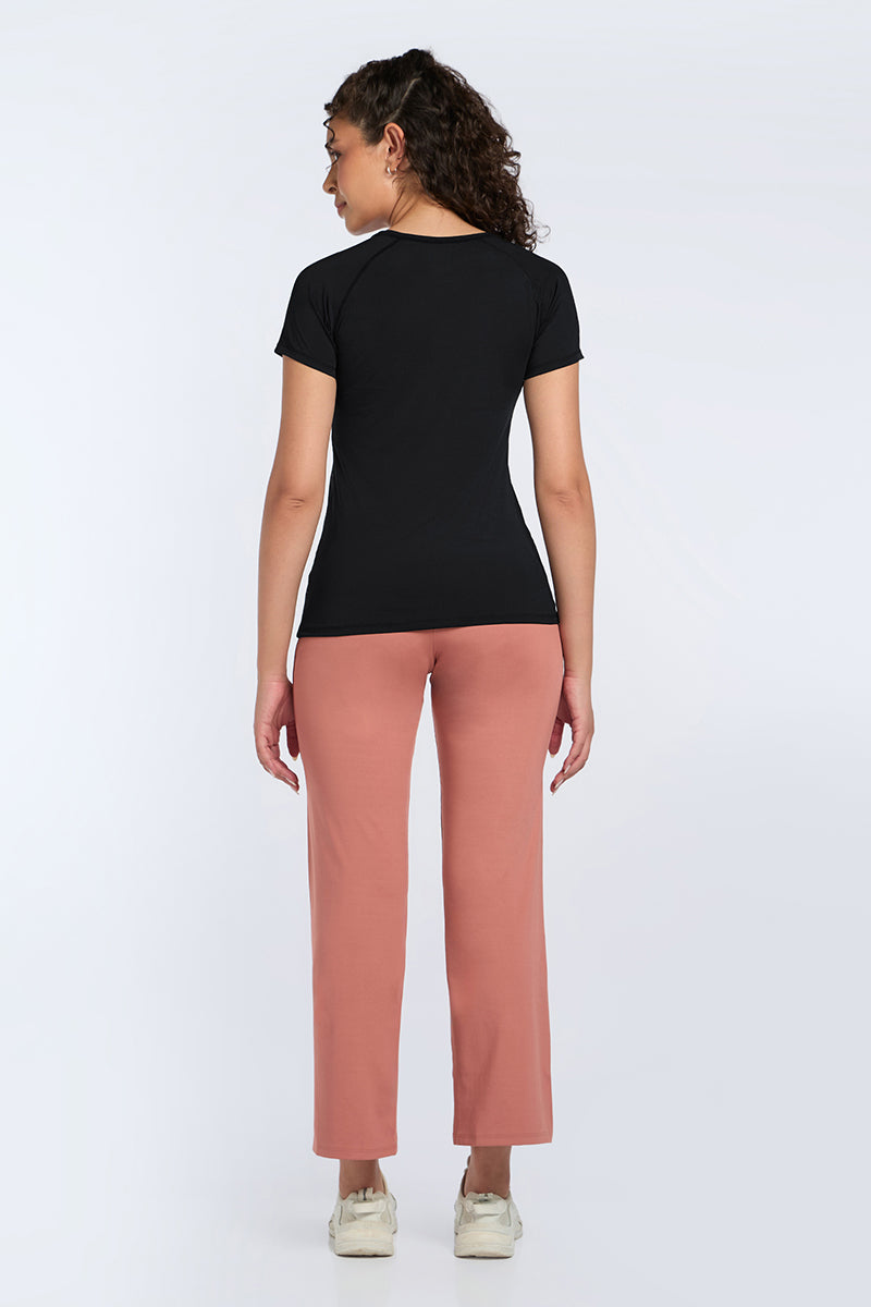 Energize Active Crew Neck Tee - Black - Image 6 of 7