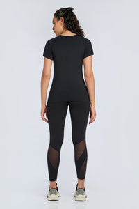 Energize Active Crew Neck Tee - Black Base thumbnail 6