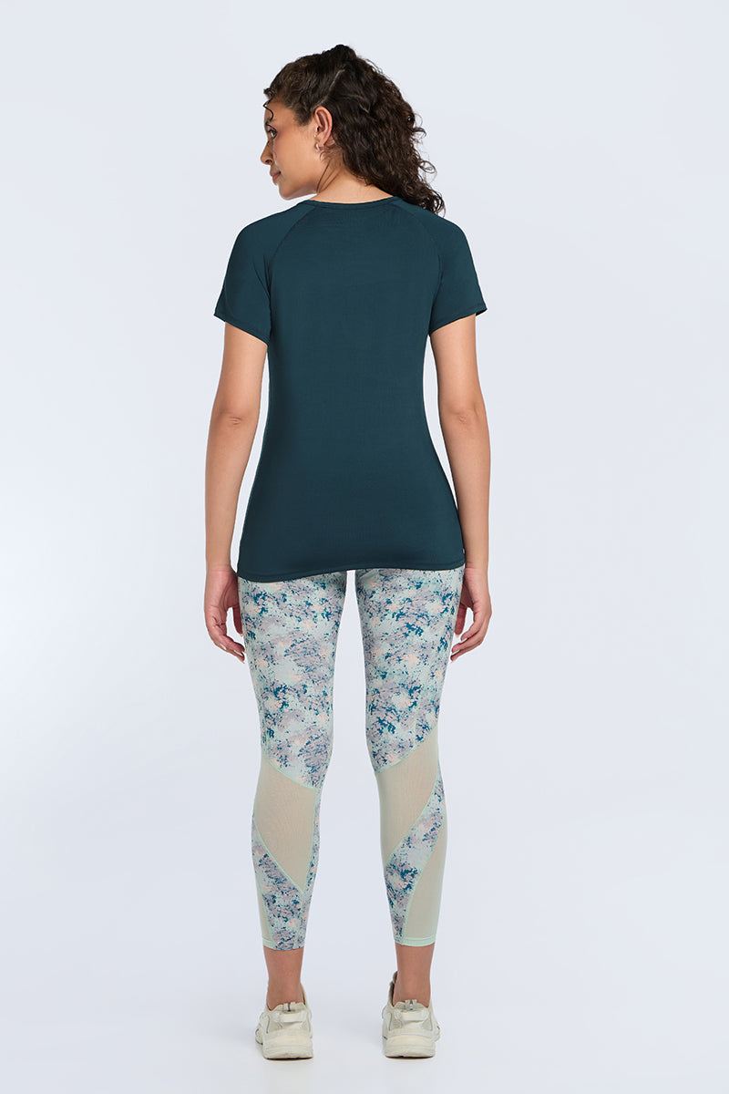 Energize Active Crew Neck Tee - Reflecting Pond - Image 6 of 7