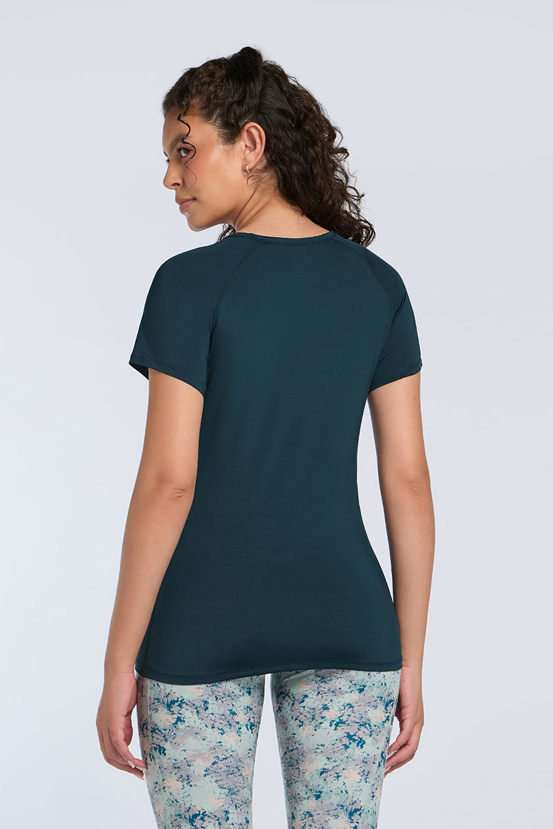 Energize Active Crew Neck Tee - Reflecting Pond - Image 2 of 7