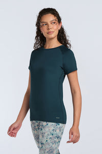 Energize Active Crew Neck Tee - Reflecting Pond thumbnail 3