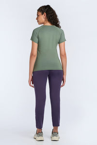 Energize Active Crew Neck Tee - SEA SPRAY - GREEN thumbnail 6