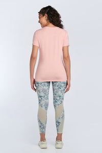 Energize Active V Neck Tee - English Rose thumbnail 6