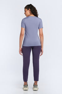 Energize Active V Neck Tee - Persian Violet thumbnail 7
