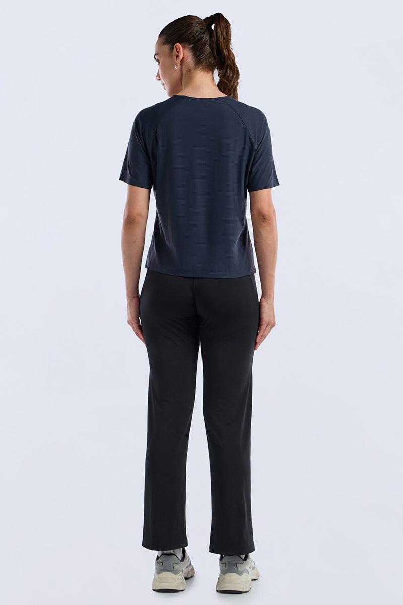 Full mesh workout tee - Dark Grey Base - Image 6 of 7