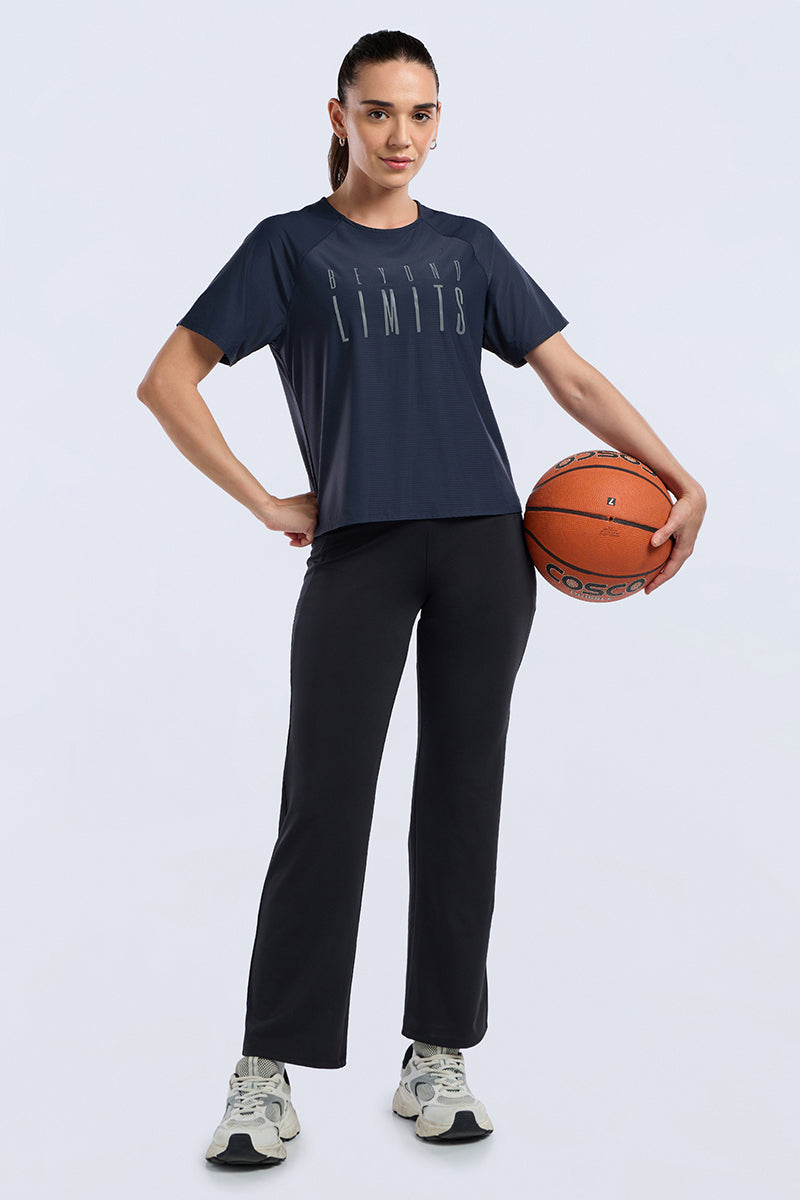 Full mesh workout tee - Dark Grey Base - Image 7 of 7