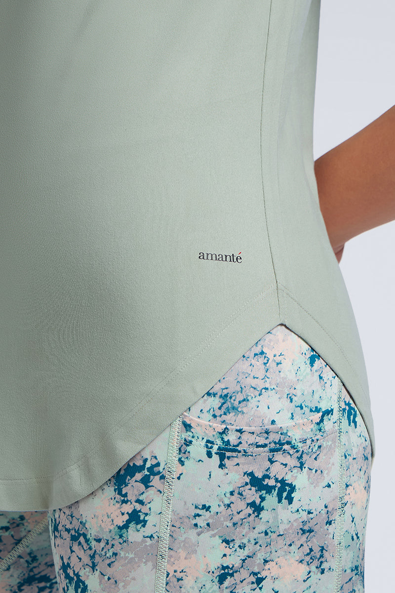 Easy Curve Tee - Aqua Grey - Image 5 of 7