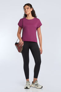 Easy Relaxed Tee - Boysenberry thumbnail 5
