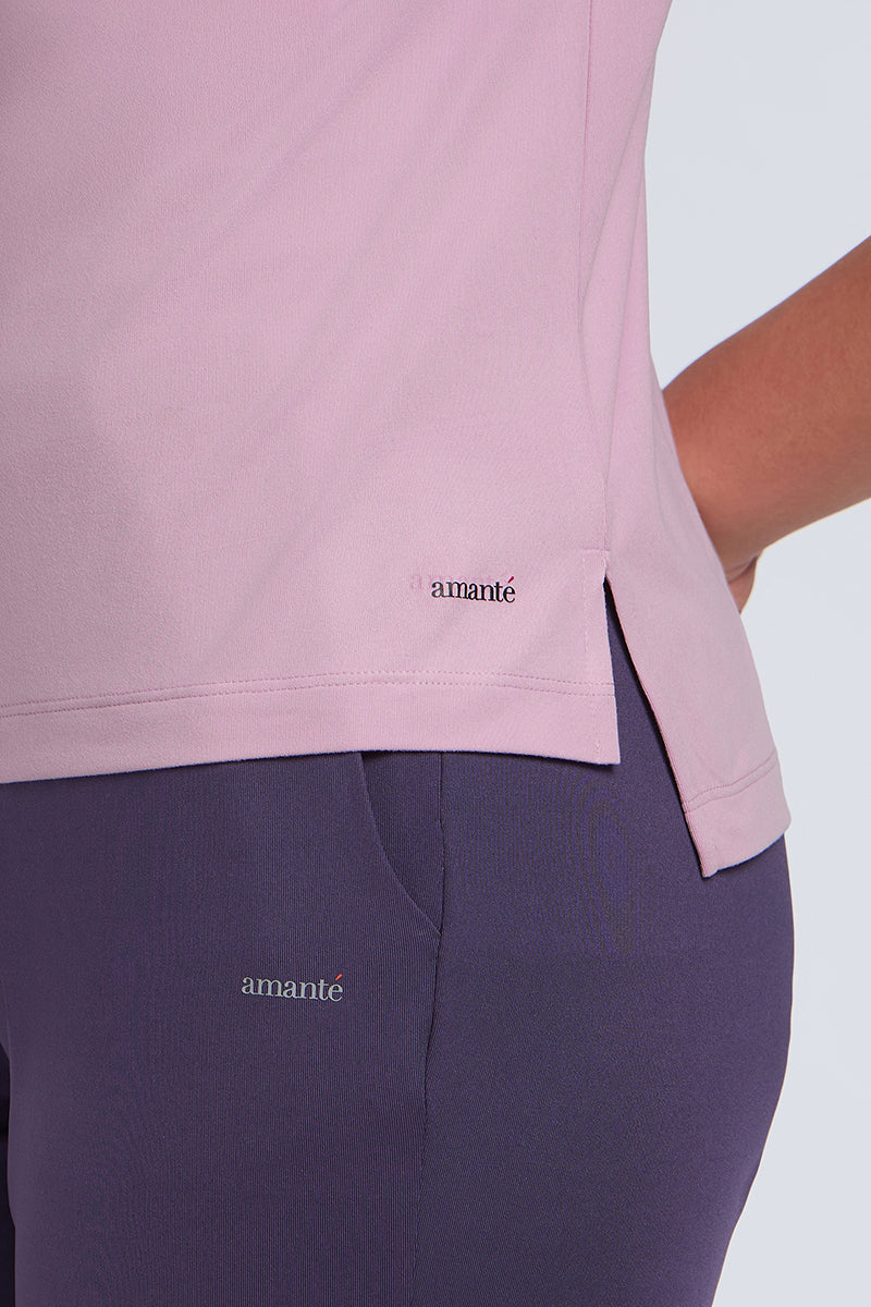 Easy Relaxed Tee - Mauve Mist - Image 5 of 7