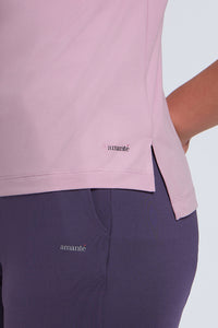 Easy Relaxed Tee - Mauve Mist thumbnail 5