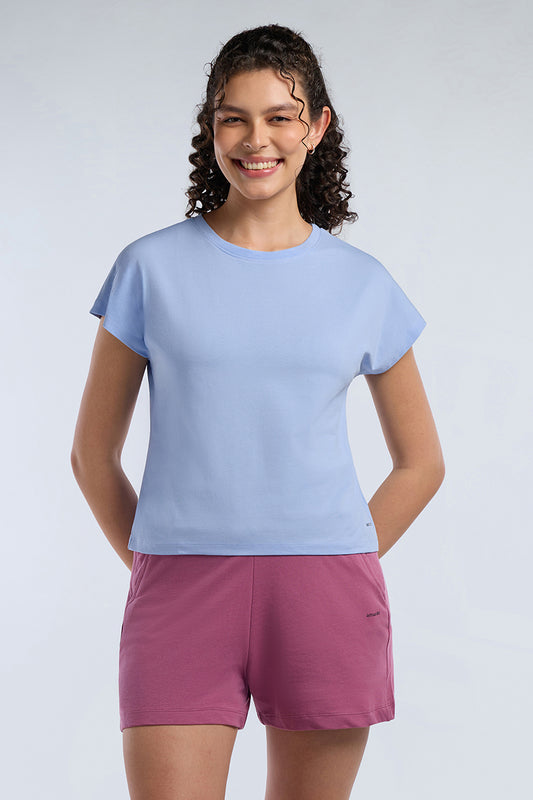 ESSENTIAL CROP TEE - Windsurfer