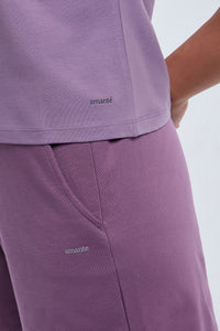 ESSENTIAL CROP TEE - Orchid Mist thumbnail 5