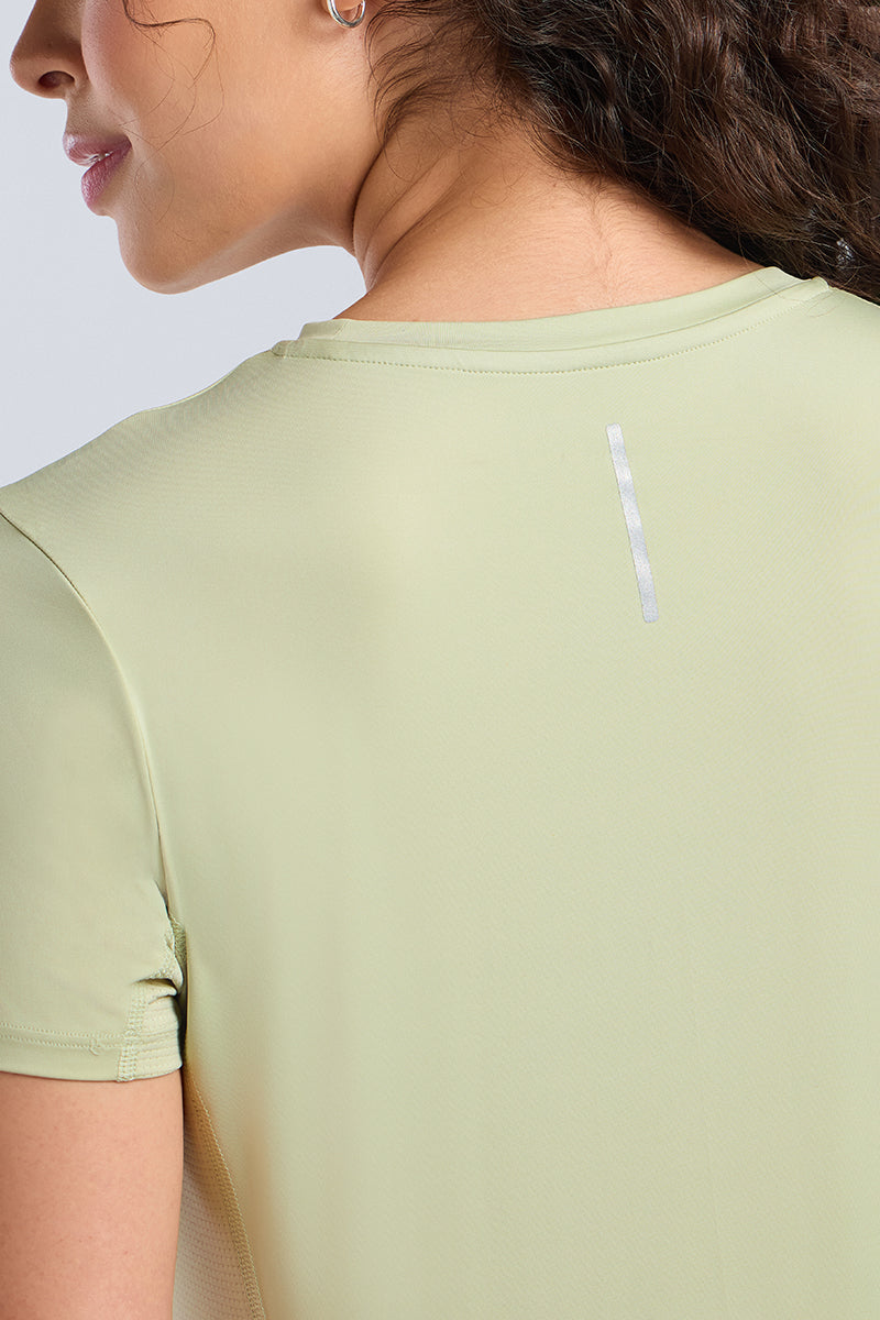 FLAUNT WORKOUT TEE - Lint